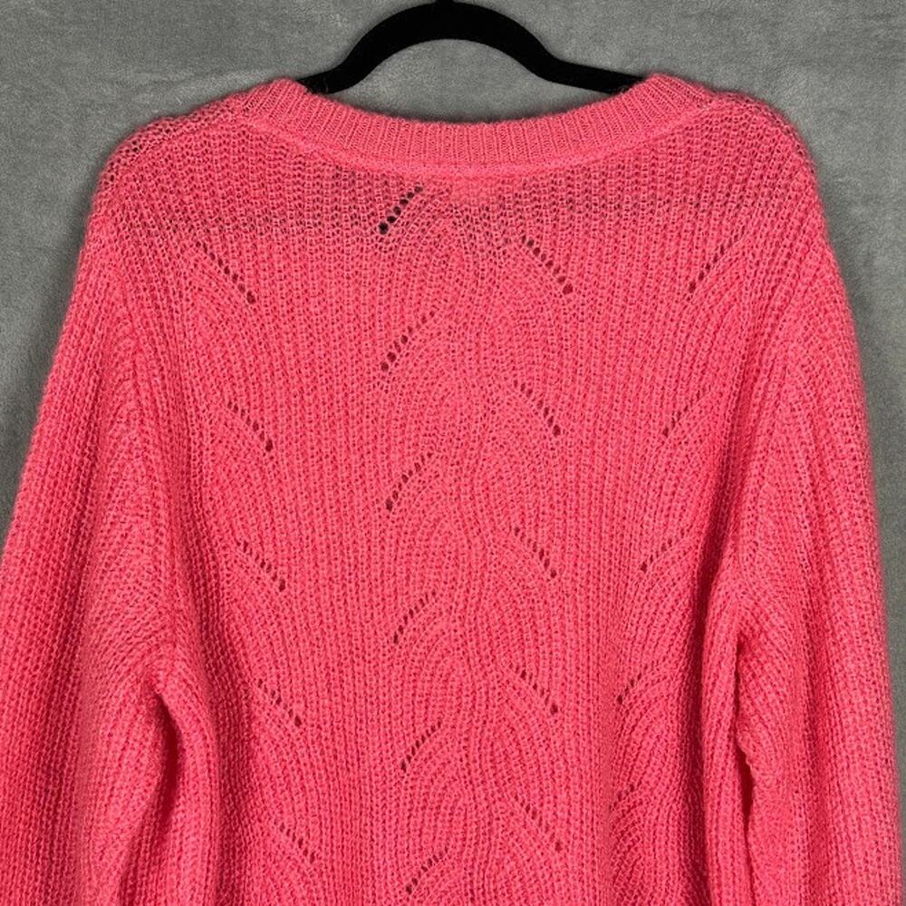 Boden Sweater Womens Extra Large Pink Knit Neutral Preppy Comfort Wool Blend - Picture 4 of 12